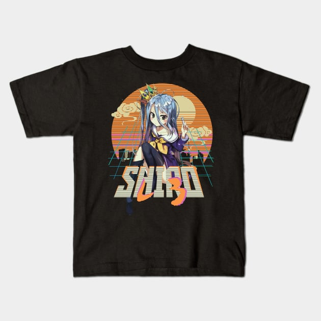 Shiro No game no life Kids T-Shirt by Iravgustane